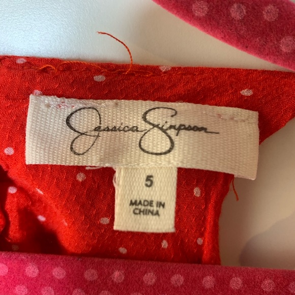 Girl’s Jessica Simpson Rayon Tassel Tank Top - Picture 11 of 12